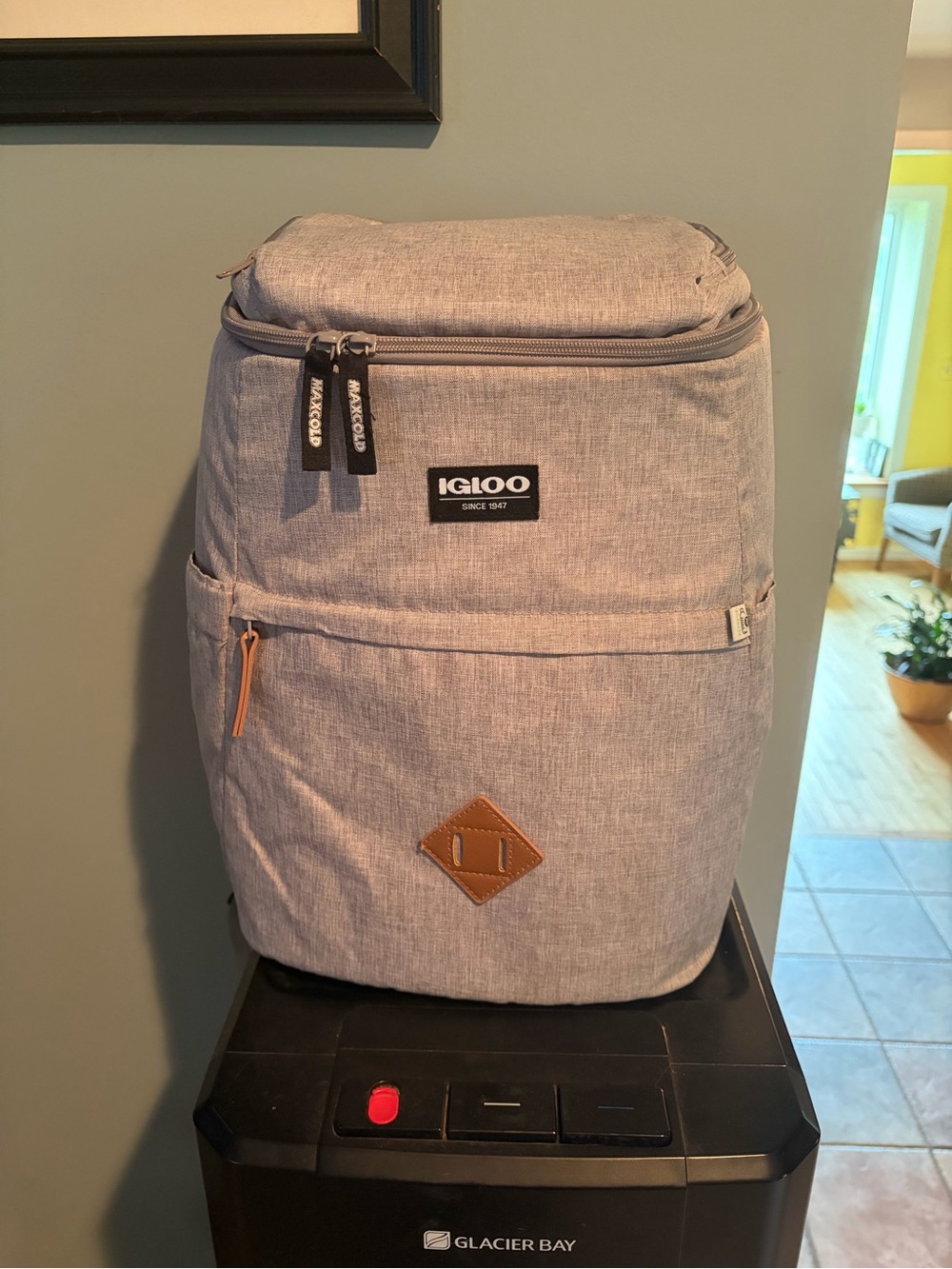Igloo Light Gray Cooler Backpack